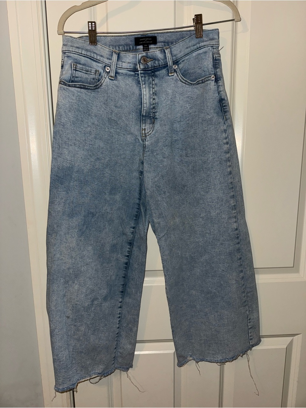 Banana Republic Light Wash Wide-Leg Jeans - Picture 2 of 4